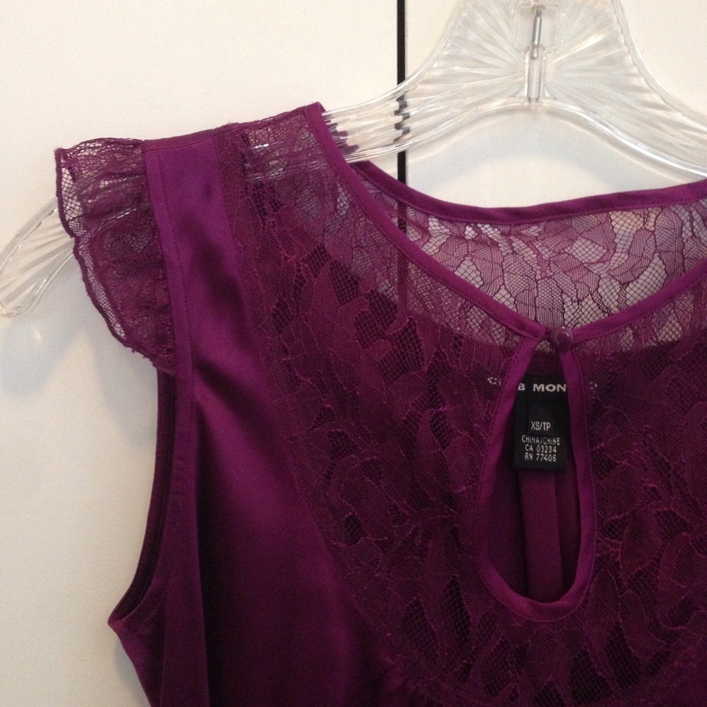 Silk & Lace Top - Picture 5 of 6